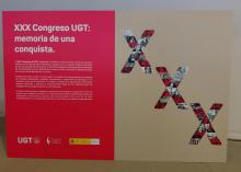 Exposición del 50º Aniversario del XXX Congreso de UGT 